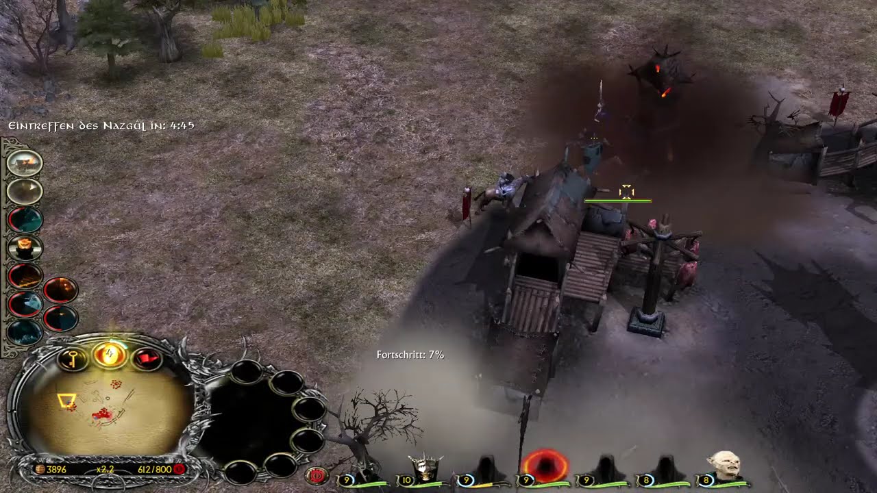 Lotr BFME 1, Edain Mod, Evil Campaign 21. Mission  Cross Roads