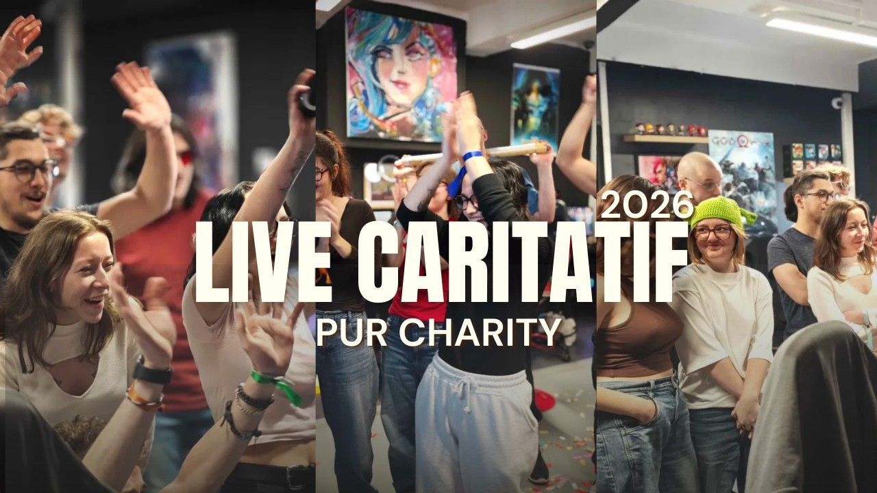 LIVE CARITATIF 2026 (Pur Charity pour Handigamers)