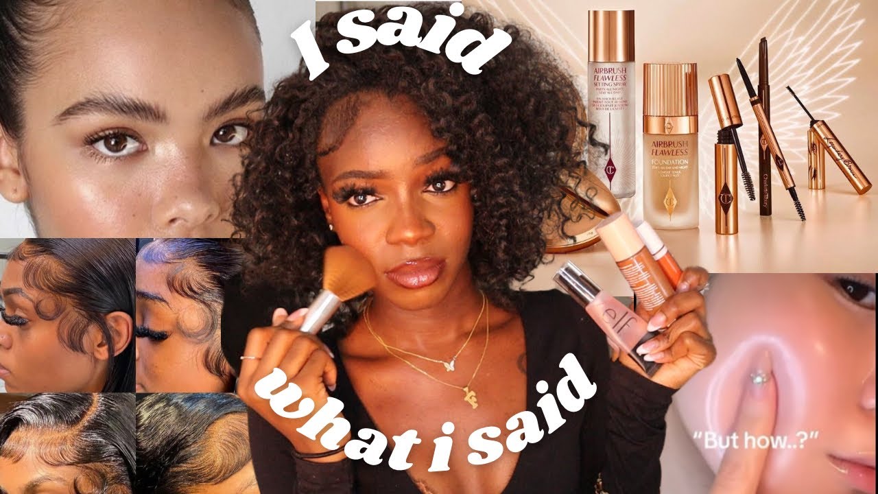 my VERY unpopular beauty opinions while doing a full face of elf 💕⭐️