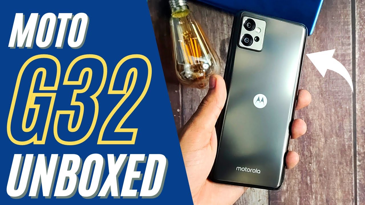 Motorola Moto G32 Unboxing, First Look & Launch in India | Price: Rs12,999