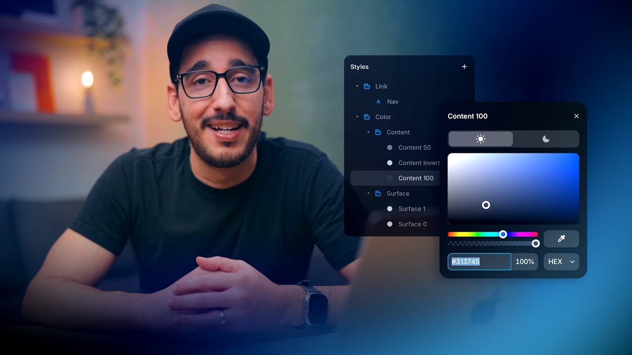 Стили ссылок и цветов в Framer (Основы, Урок 18)