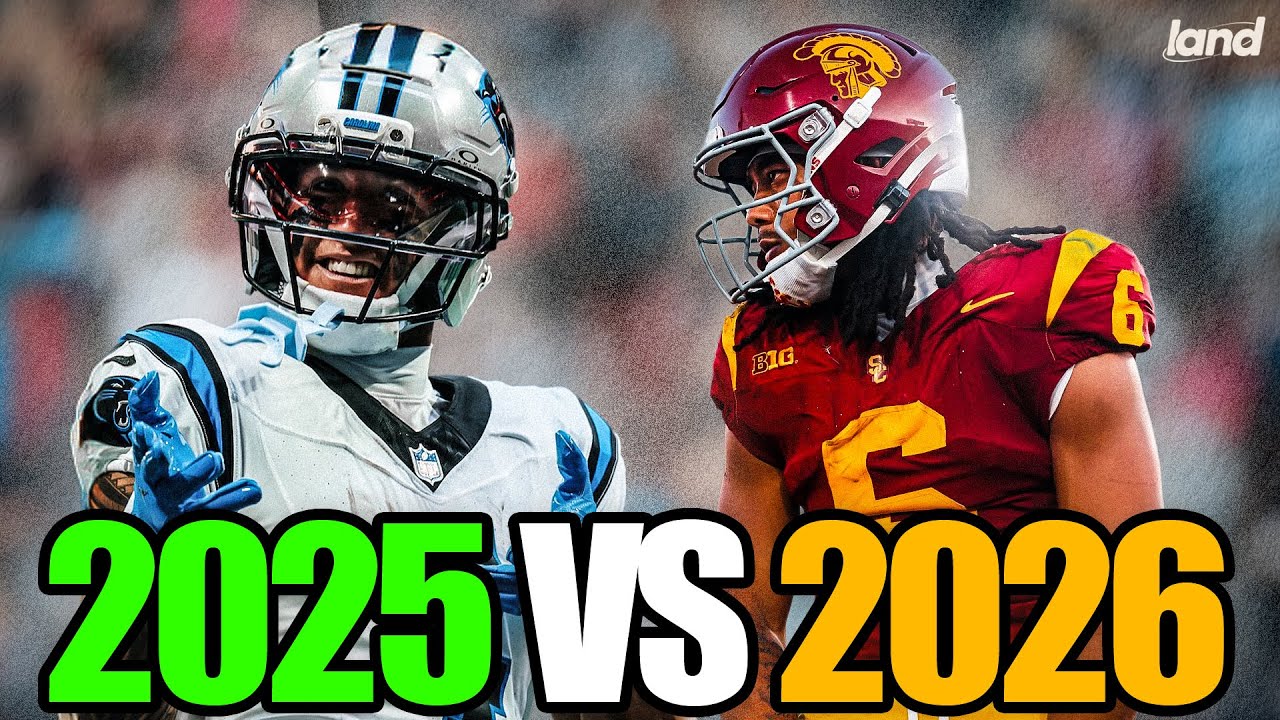 2025 vs 2026 Dynasty Rookie Rankings (Combined)