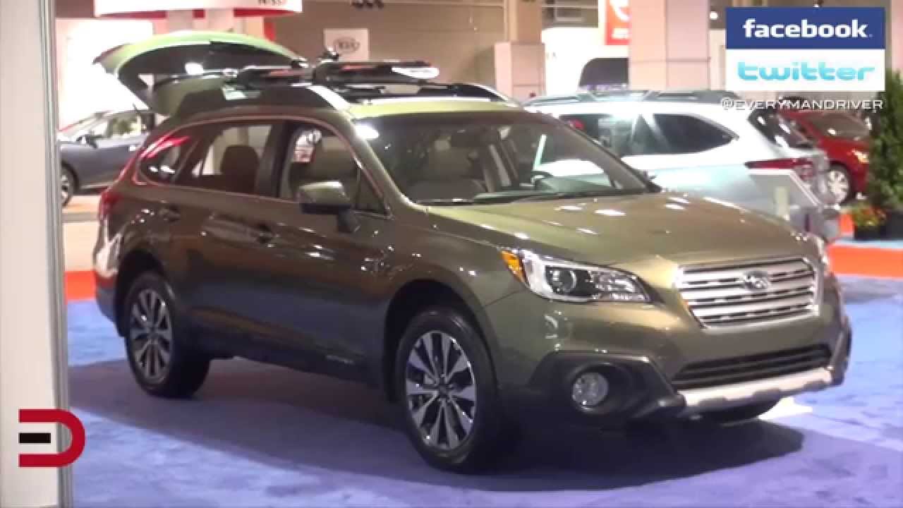 Here's the 2015 Subaru Legacy and Subaru Outback on Everyman Driver
