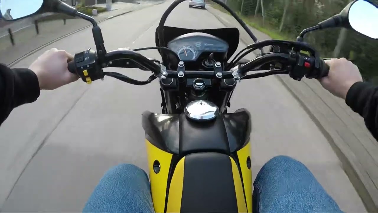 Suzuki dr125 sm (GoPro test)