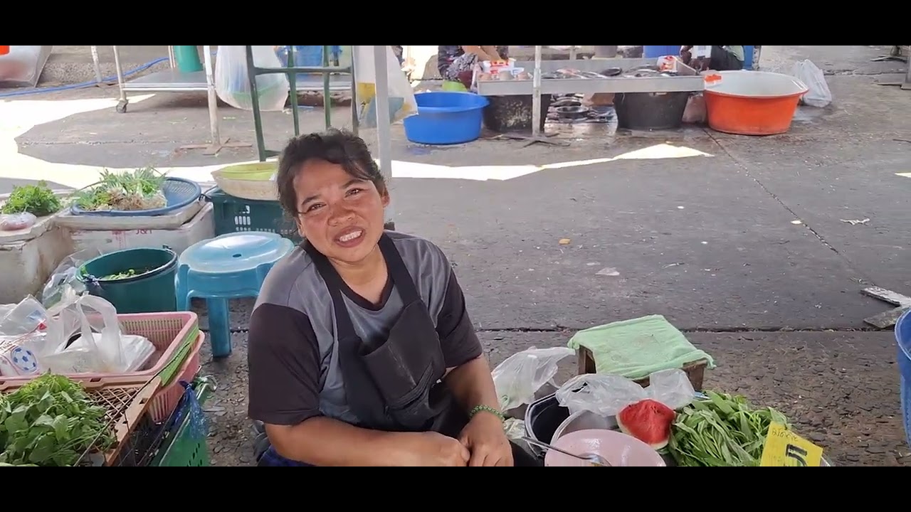 ตลาดสดเมืองสุรินทร์วันที่ 28 กุมภาพันธ์