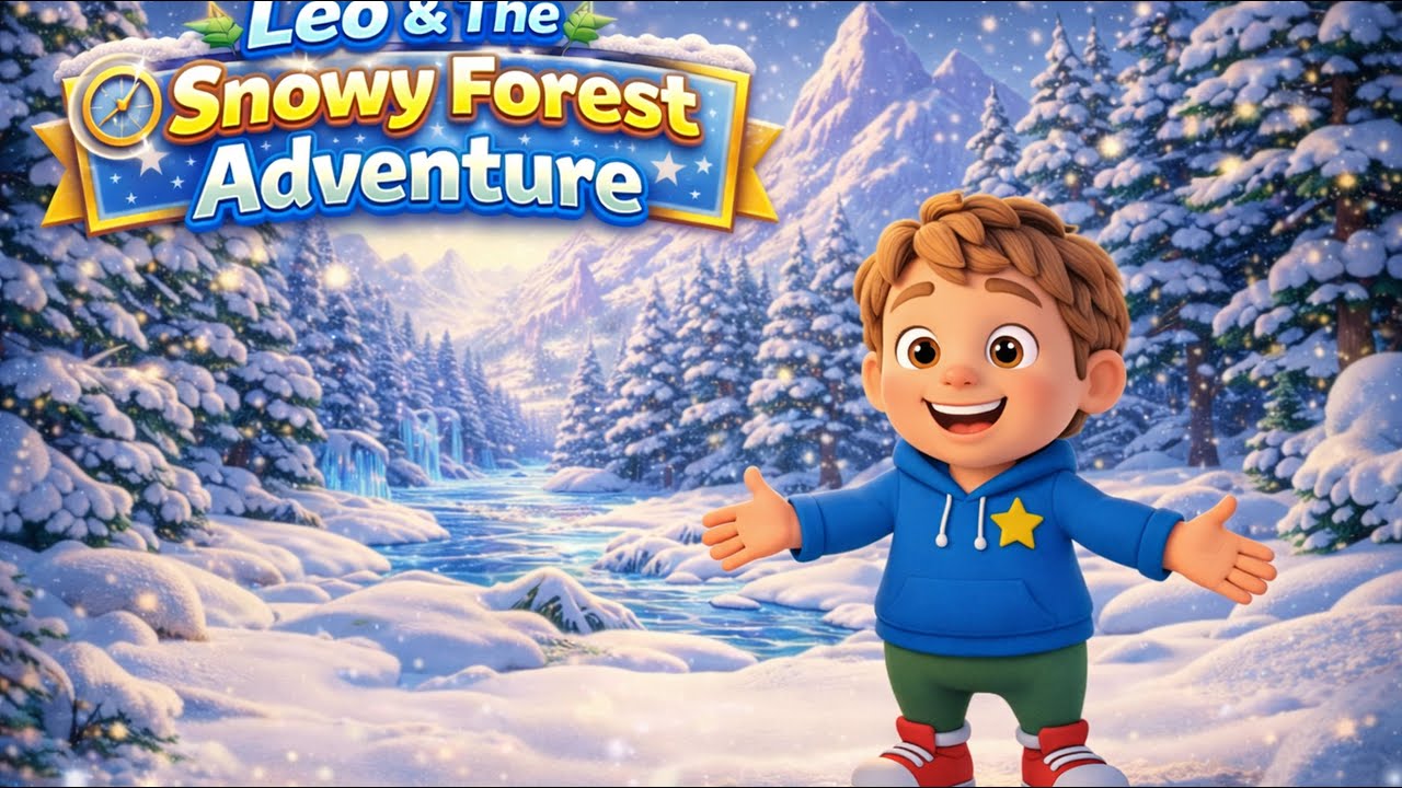 ❄️✨ Leo in the Snowy Forest | Winter Adventure for Kids✨❄️