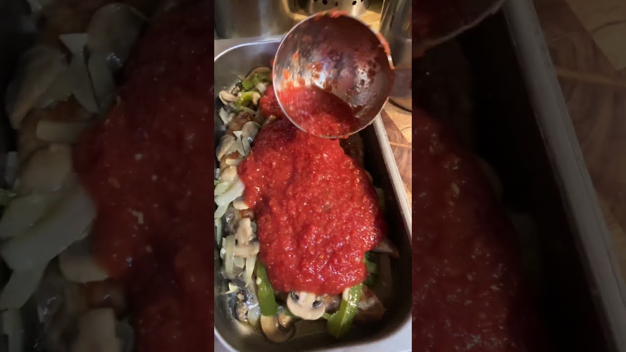 Колбаса с перцем, колбаса и шпинат