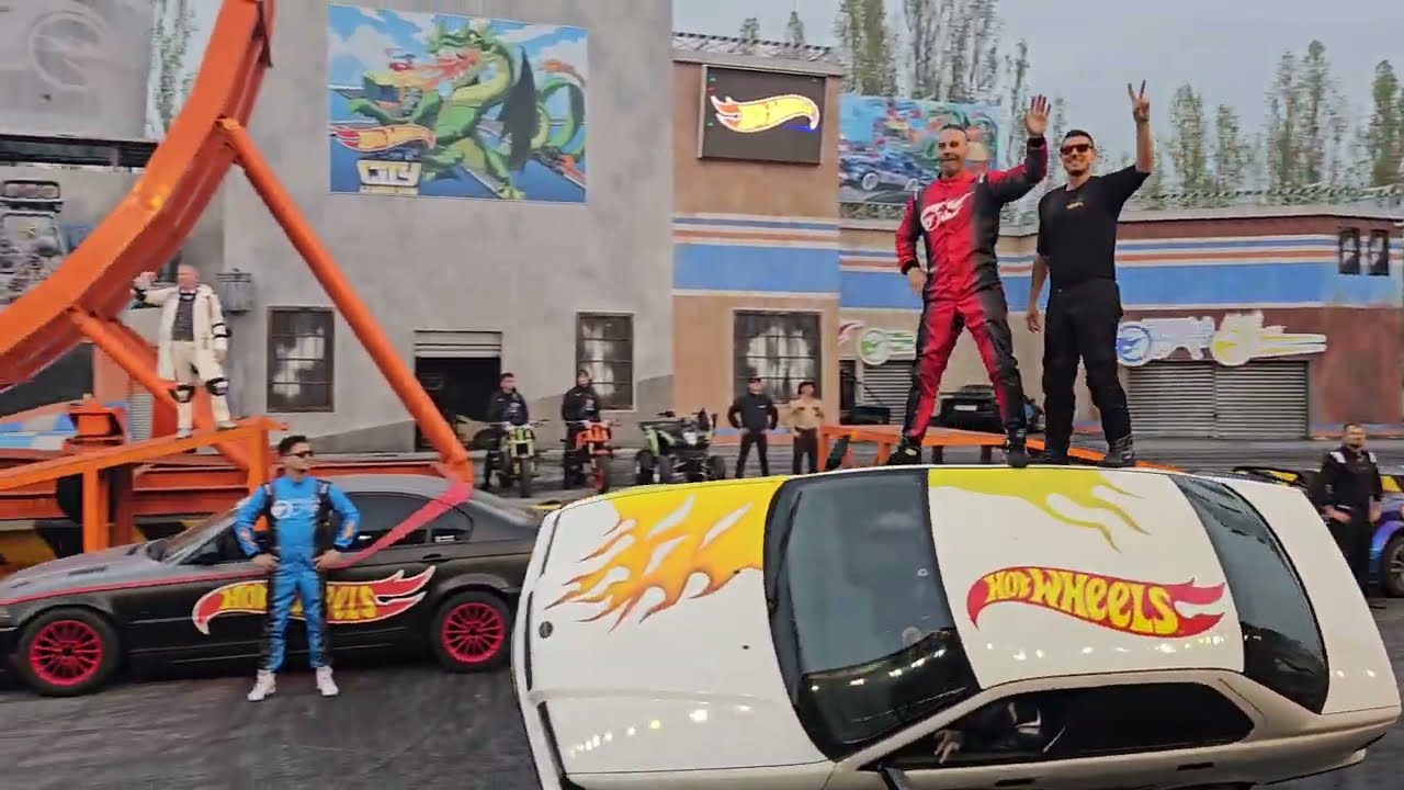 Mirabilandia trailer show 2024 Hot Wheels