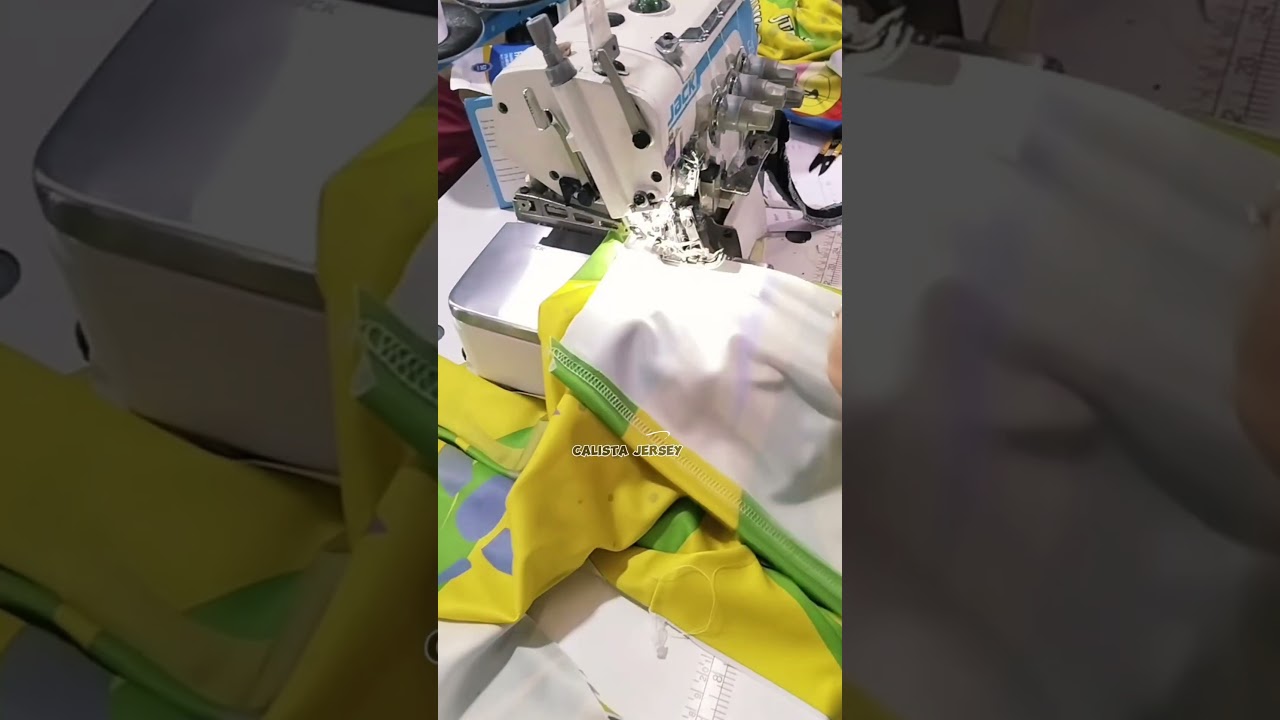 Proses Jahit Jersey Komunitas Panahan 