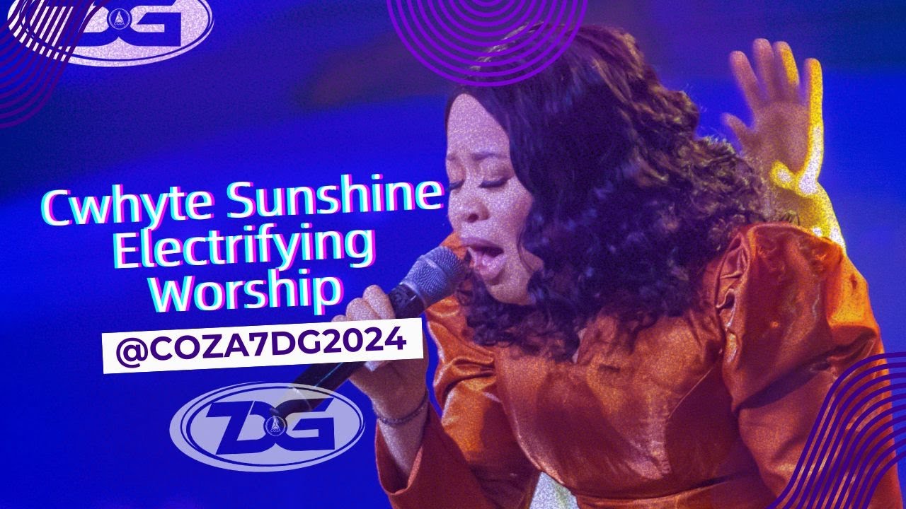 Cwhyte Sunshine Electrifying Worship live at the COZA7DG2024