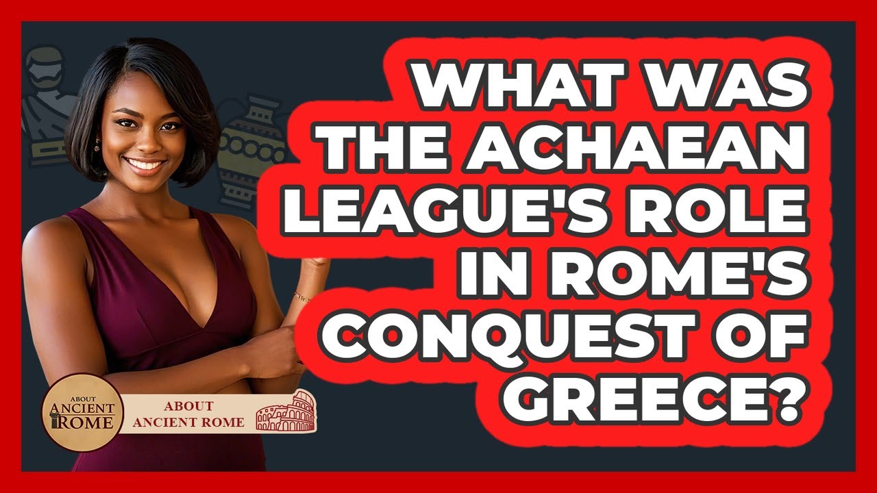 What Was The Achaean League's Role In Rome's Conquest Of Greece? - All About Rome
