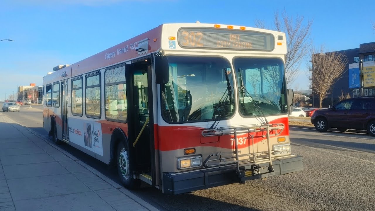 Calgary Transit 2003 D40LF #7837 Part 2