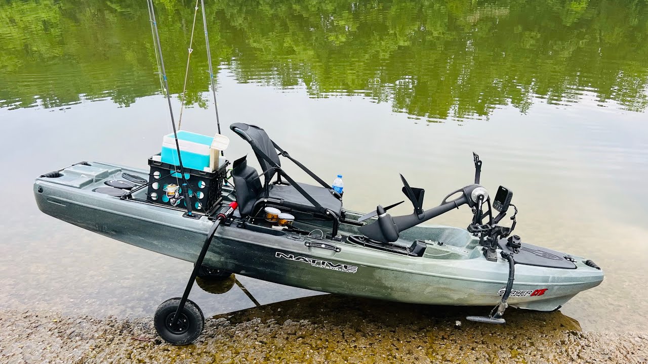 I Got a New Kayak | Kayak Catfishing in the Native Slayer Propel 10 LTE