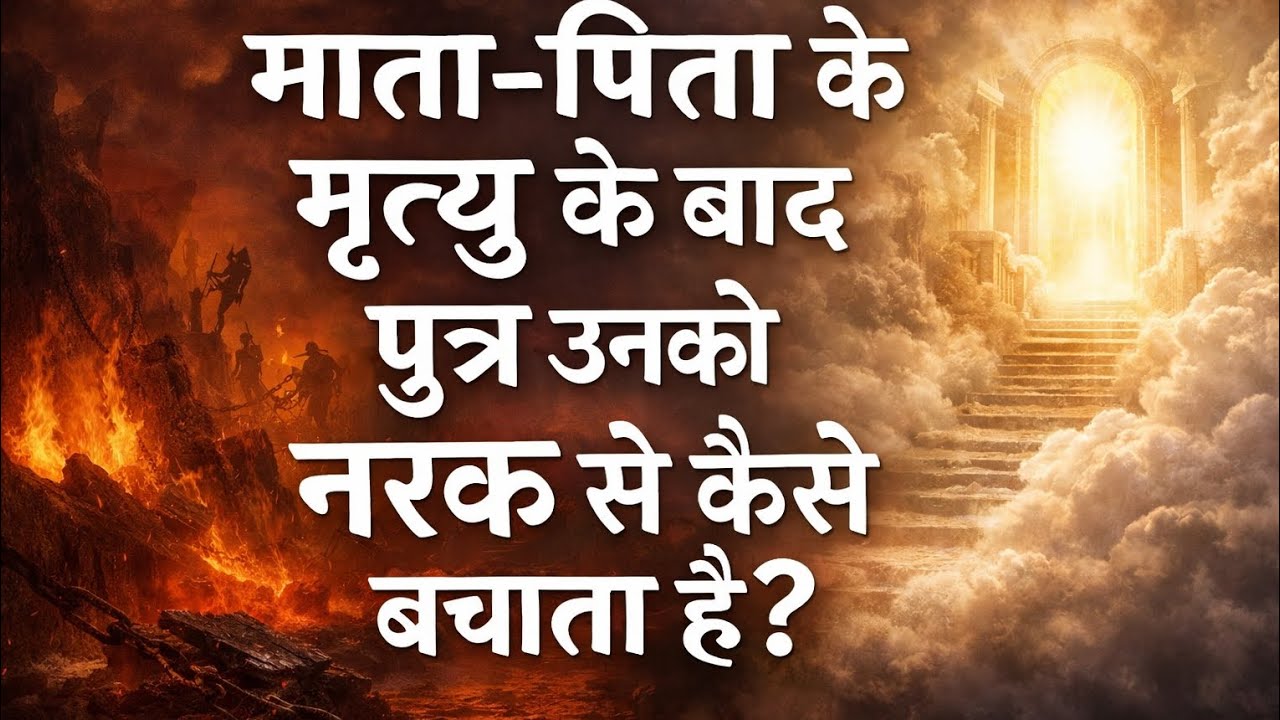 माता पिता के मृत्यु के बाद पुत्र उनको नरक से कैसे बचाता है ..गरुड़ पुराण रहस्य | #garudpuran #moksha