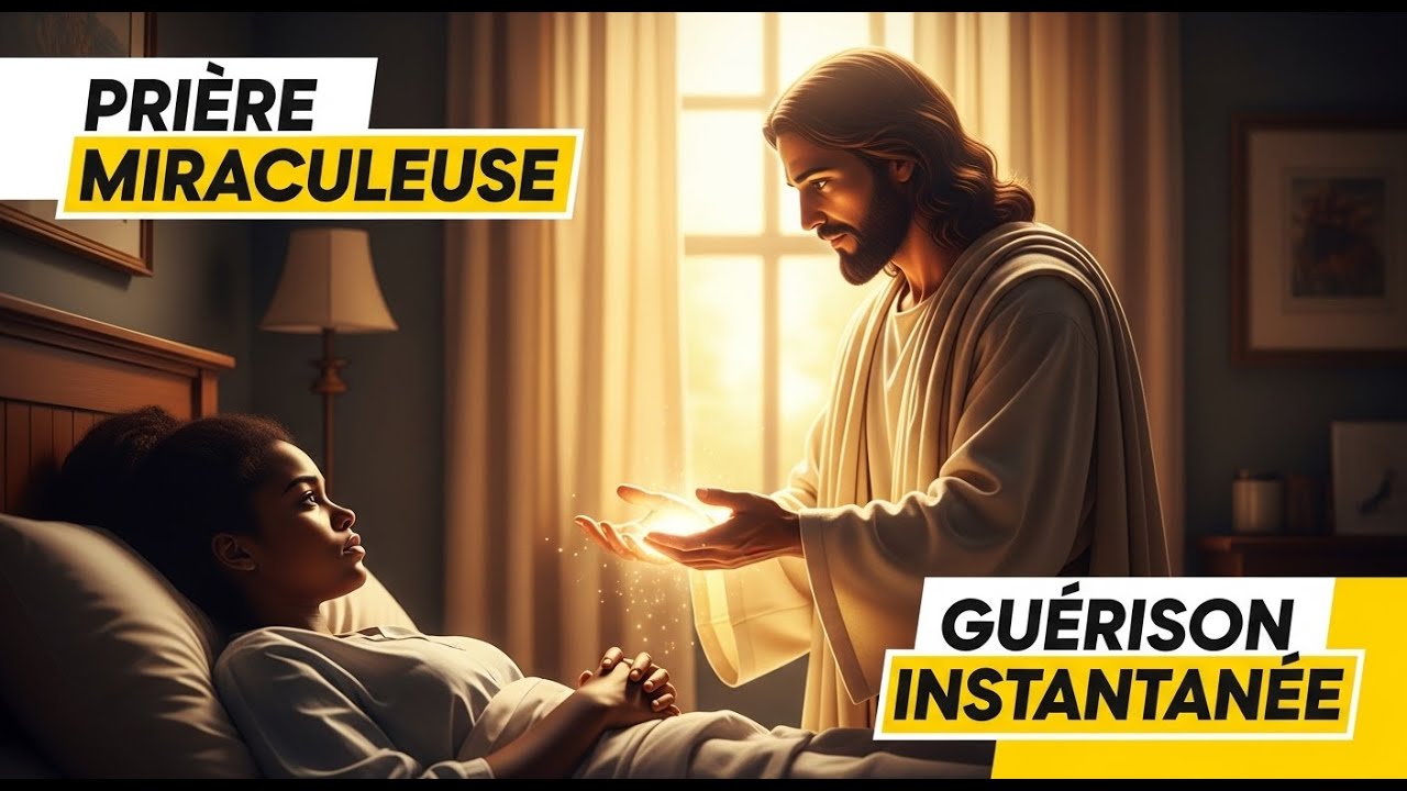 DIEU TE GUÉRIT DE LA TÊTE AUX PIEDS | PRIÈRE MIRACULEUSE DE GUÉRISON