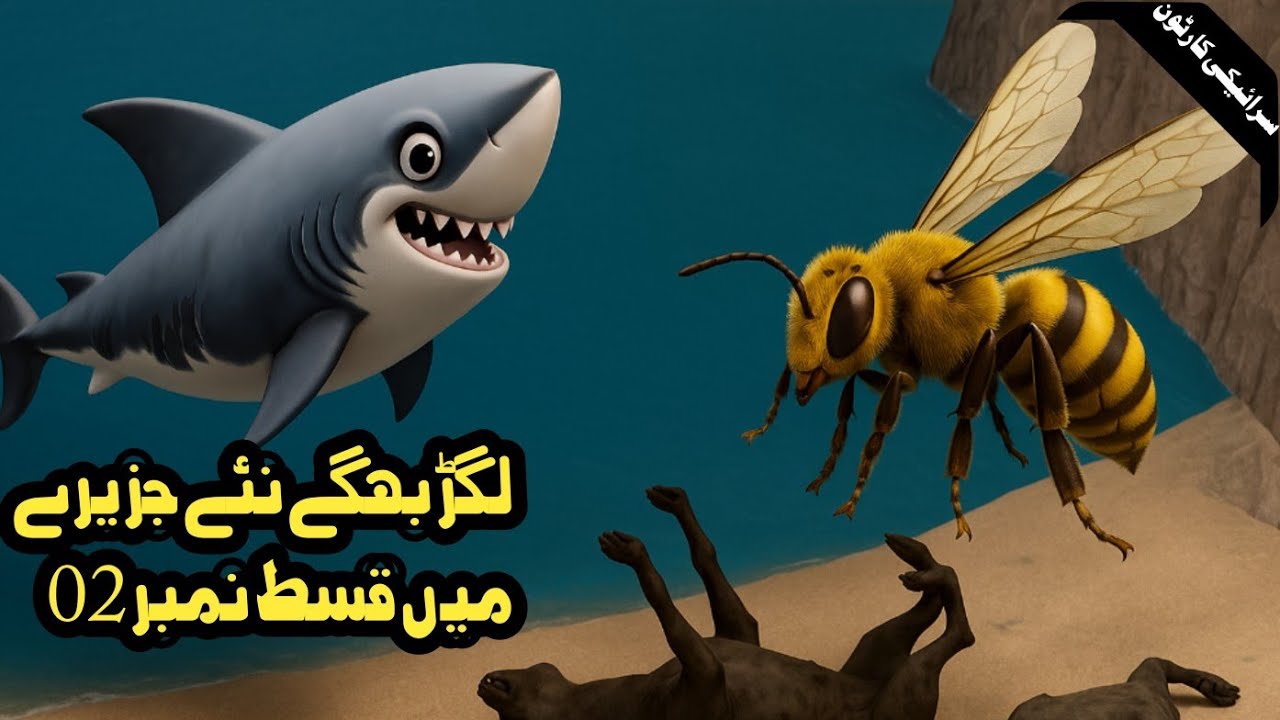 LAGAR BAGHY NAE JAZERY MA EPISODE NO 02| لگڑ بھگے نئے جزیرے میں قسط نمبر 02| saraiki toons