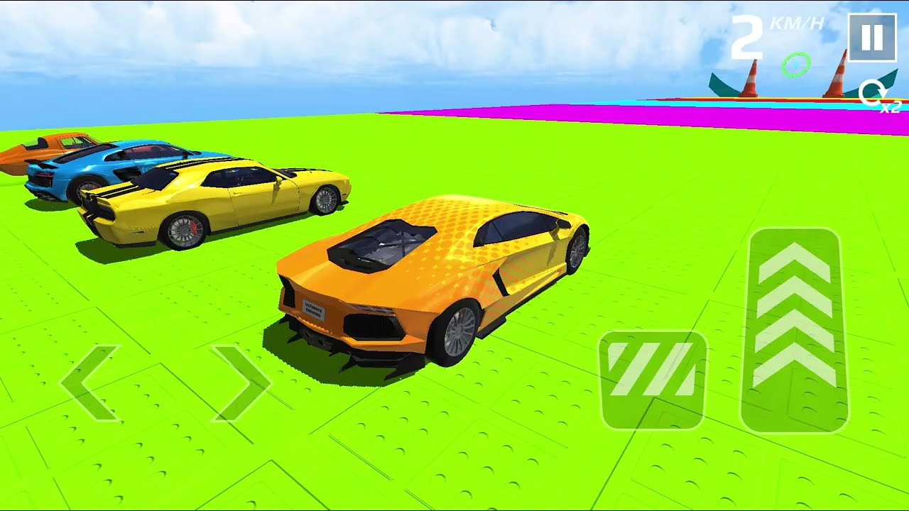 GT Car Stunt Master 3D - Mega Ramp Racing Car Mode - Android GamePlay