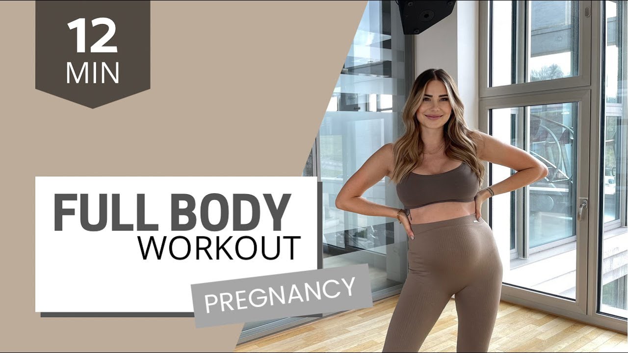 12 MIN FULL BODY WORKOUT I pregnancy I no equipment I by Anahita Rehbein