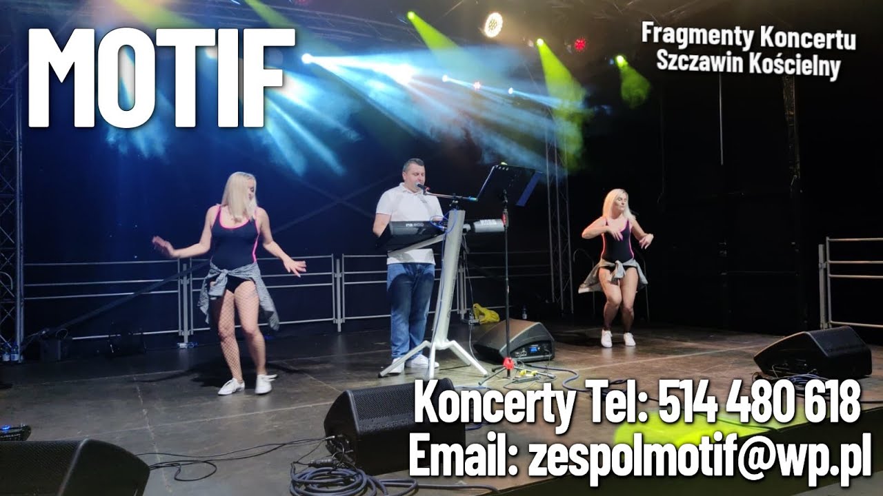 KONCERT SZCZAWIN KOŚCIELNY - MOTIF 15.07.2022