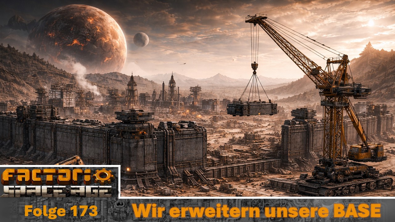 🚀 Zurück auf Nauvis – jetzt wird die Base massiv erweitert | FACTORIO SPACE AGE - 173 - #deutsch