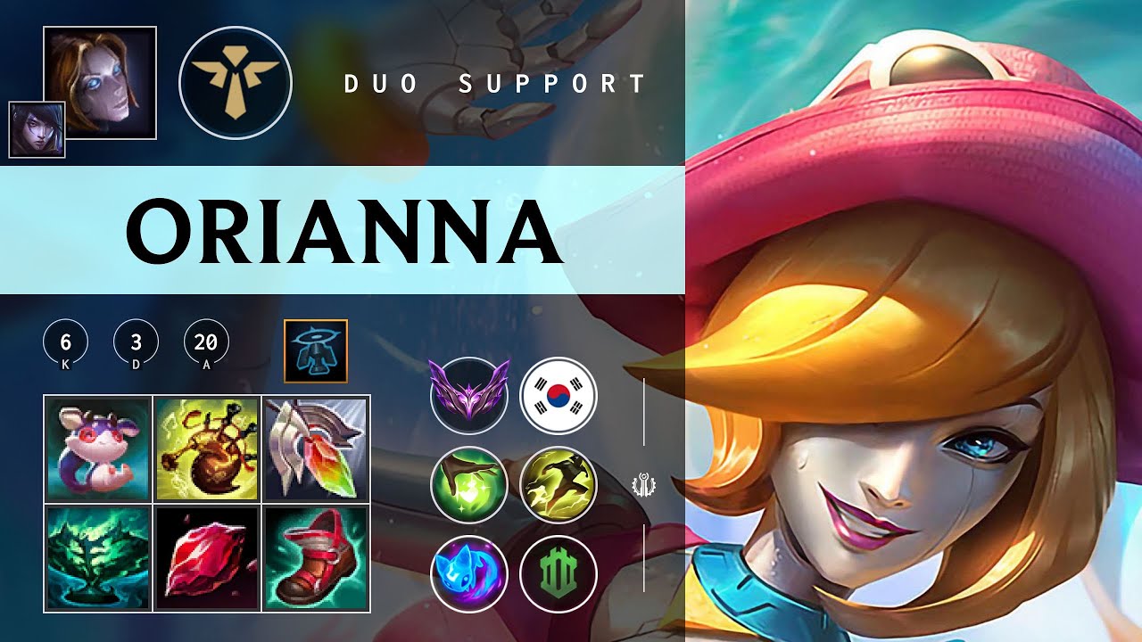 Orianna Support vs Leona - KR Master Patch 26.01