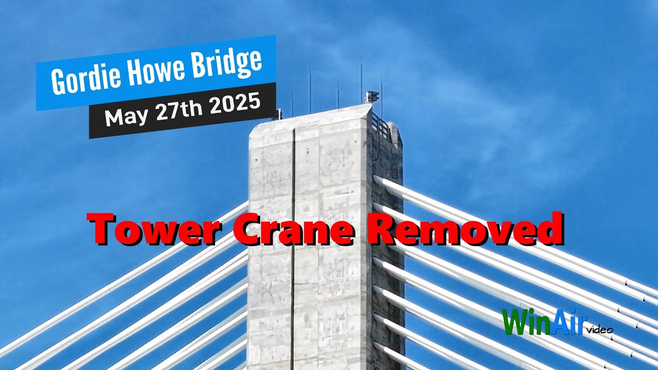 How Did They Remove This Giant Crane?