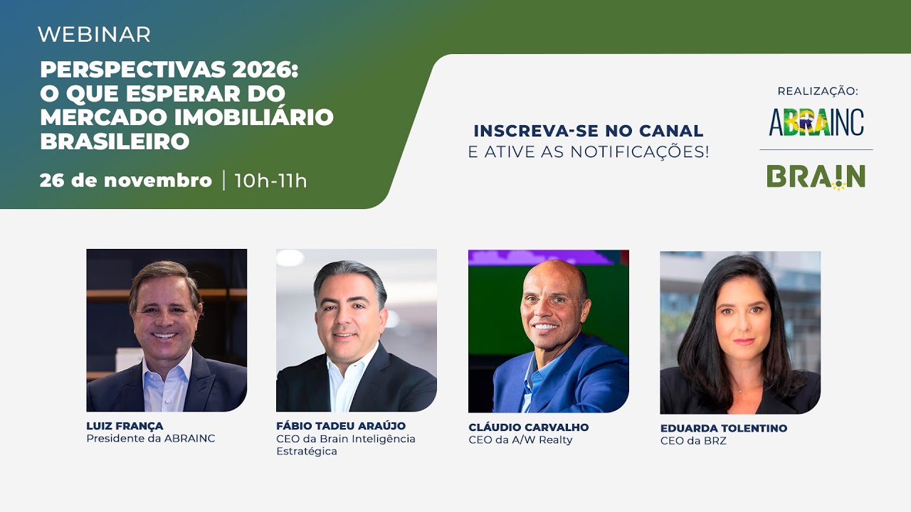 [WEBINAR] Perspectivas 2026: O que esperar do Mercado Imobili&aacute;rio Brasileiro