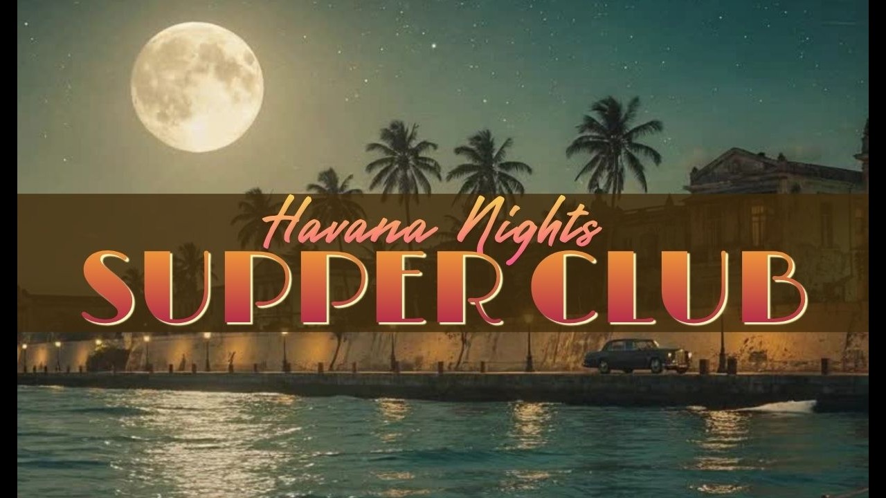1 Hour Tropical Supper Club Jazz 🌃 After Hours Cuban Jazz 🎷 Breezy Lounge, Reset, Relax, Unwind