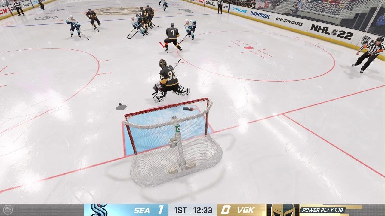 If you're a goaltender, tend the goal