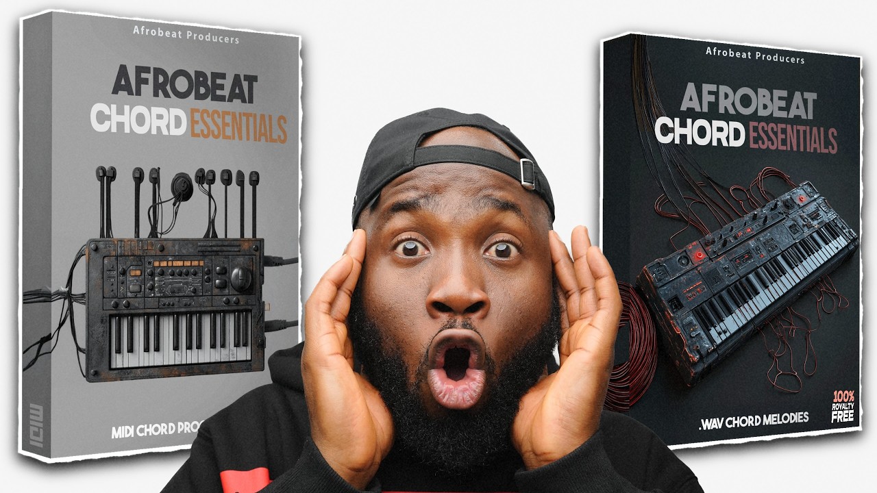 FREE DOWNLOAD 100+ Afrobeat MIDI Chord Essential Sample Pack Melody Loops Kit [Works on all DAWs]