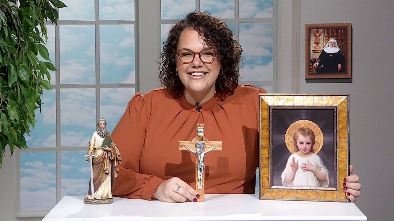 Silver Giotto Cross With Icons