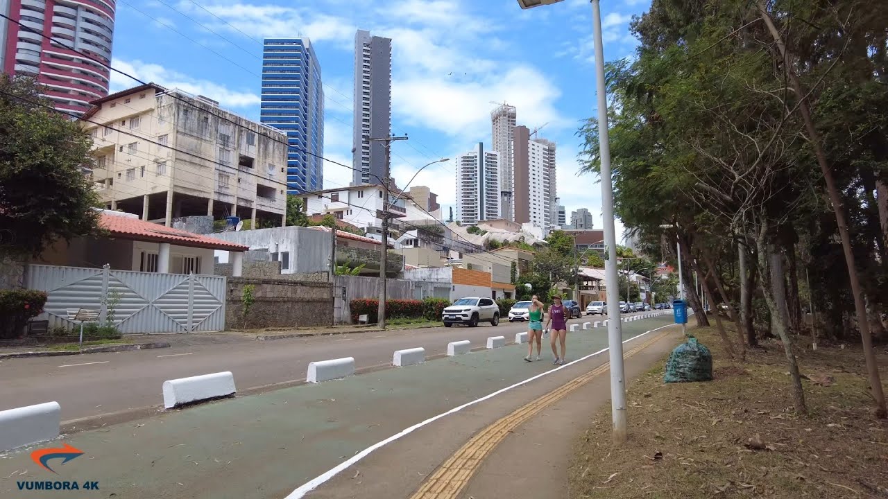 SALVADOR BAHIA - BAIRRO CAMINHO DAS ÁRVORES, UMA VOLTA NA PRAÇA DOS EUCALIPTOS