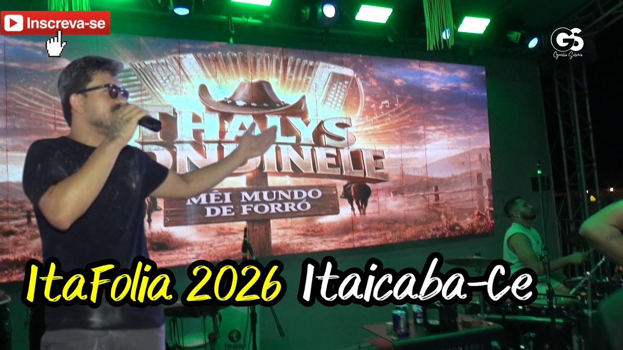 Gecilio Silvério Cobertura - ItaFolia 2026 em Itaiçaba-Ce | Carnaval das Cores e da Alegria 15-02-26