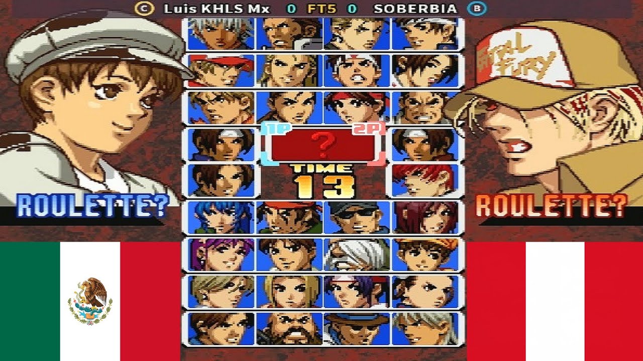 KOF 99 - Luis KHLS Mx vs SOBERBIA FT5 [Random]