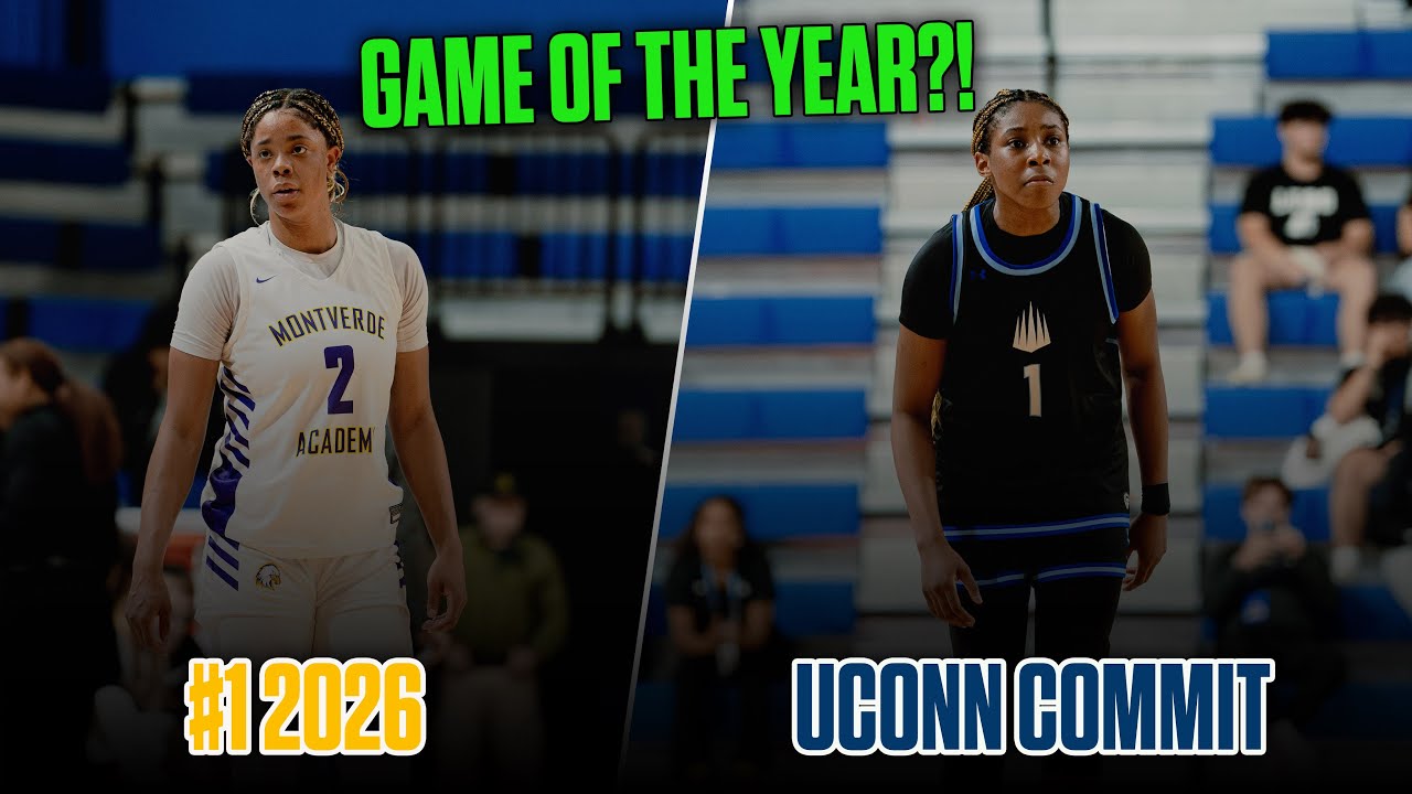 Game of the Year?! 👀 #2 Montverde Academy 🆚 #6 IMG Academy on Senior Night 🔥 | Rivalry Game‼️