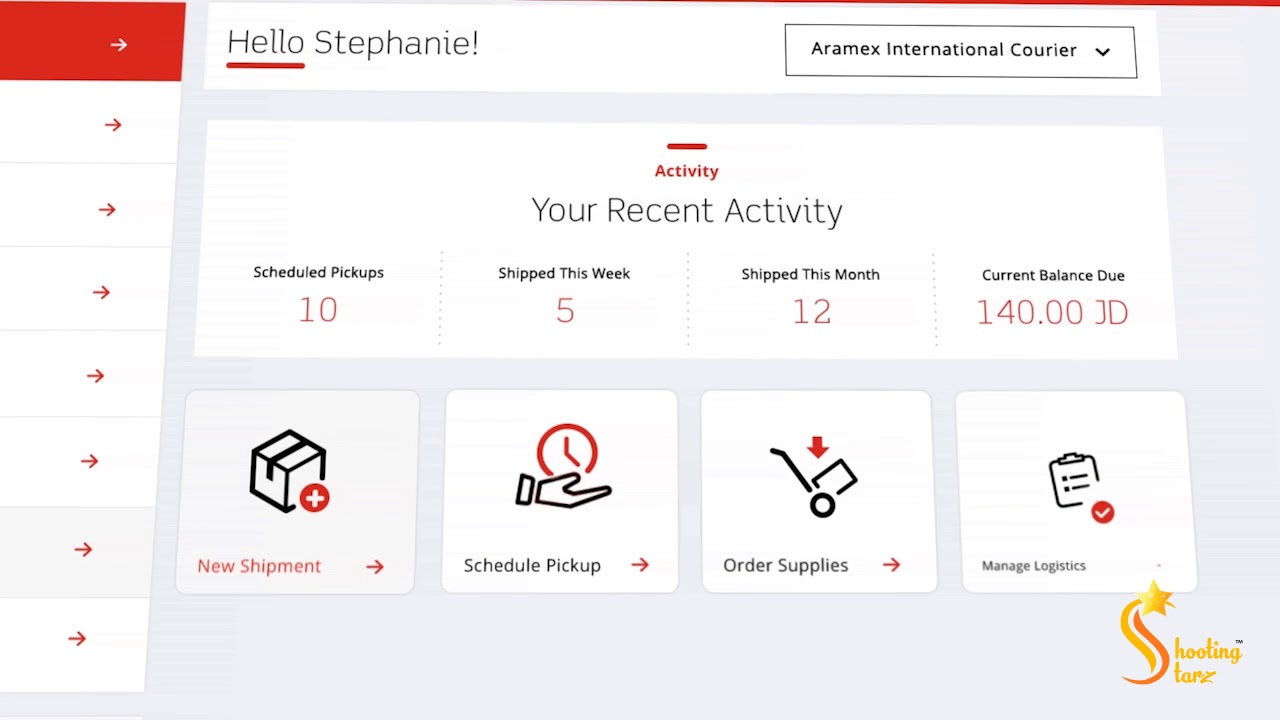 Aramex WEBSITE