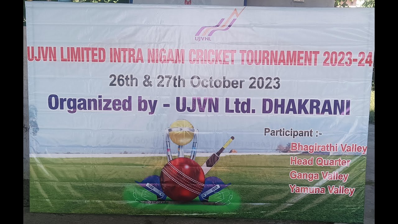 FINAL MATCH || GANGA VALLEY vs HQ UJVN || UJVN LTD INTRA NIGAM CRICKET TOURNAMENT 2023-24