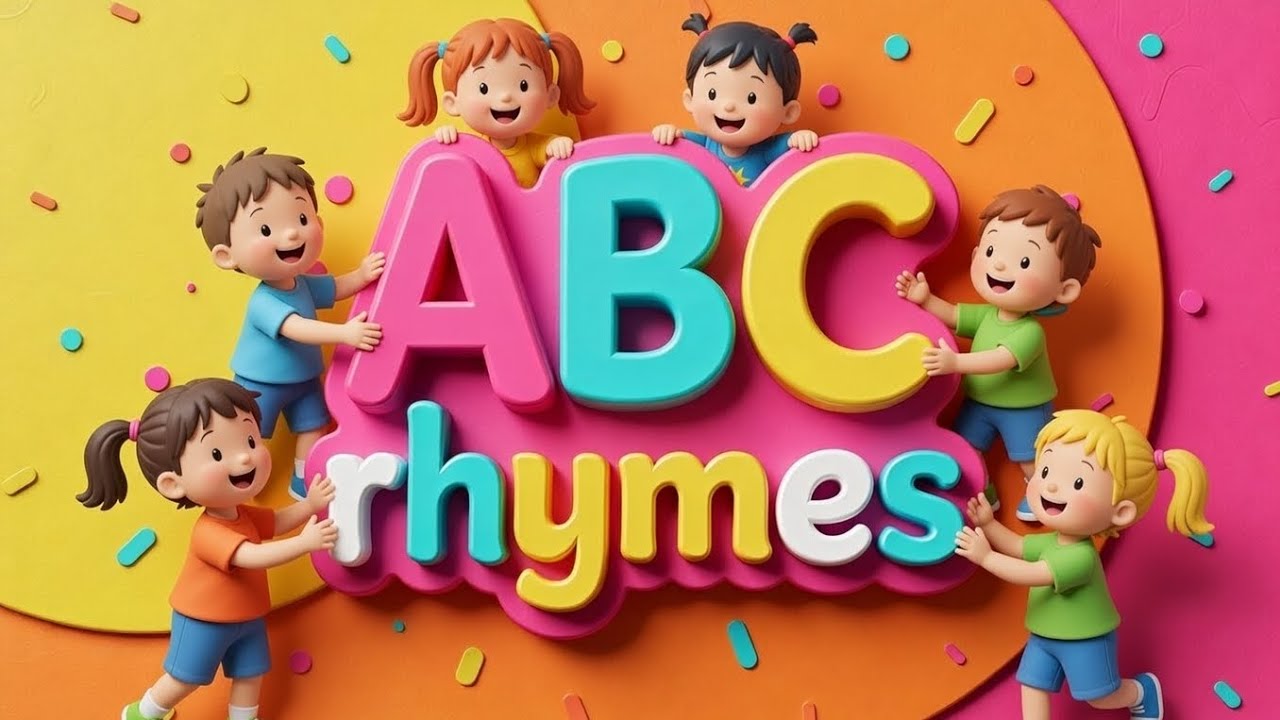 ABC Rhymes for Kids | A to Z Alphabet Song with Fun Rhymes 🍎✨ A B C राइम बच्चों के लिए 