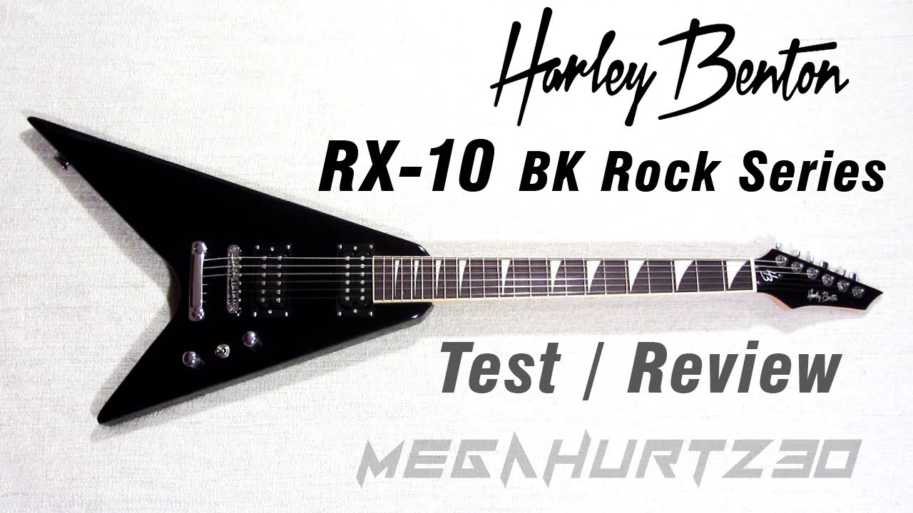 Harley Benton RX-10 BK - Test/Review
