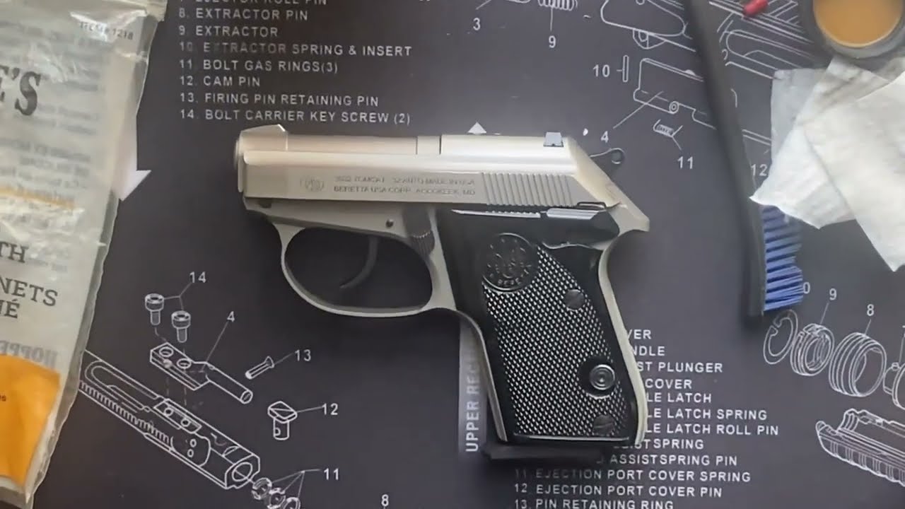 Cleaning the Cat/Beretta Tomcat 3032