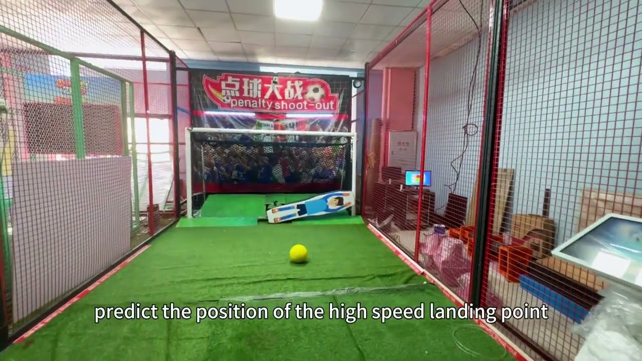 Full Body Dynamic Limit Save Experience Automatic Goalkeeping Football Shooting Game