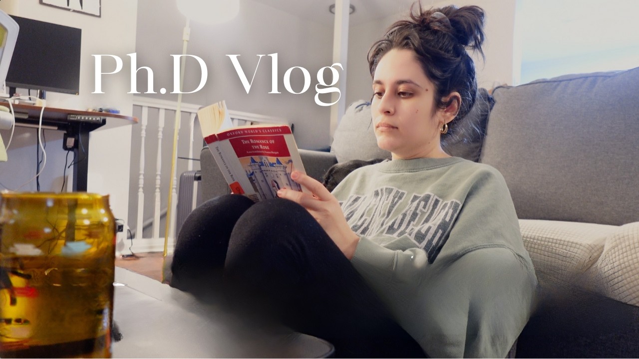 Depression won't stop a book haul! | Grad School Vlog