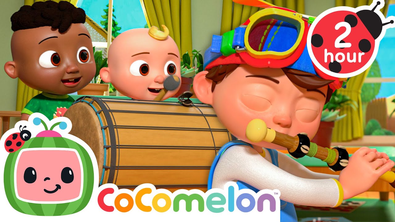 JJ & Cody Learn New Instruments🪈CoComelon Cody Time Nursery Rhymes & Kids Songs | After School Club