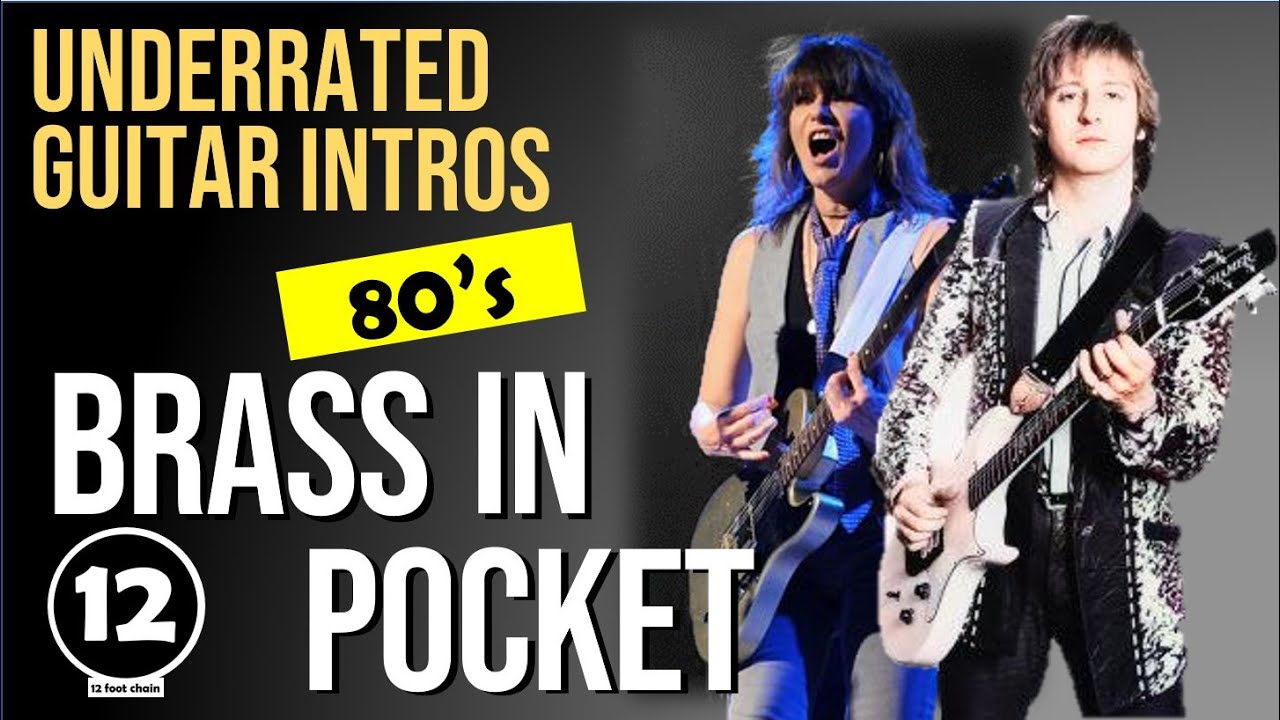 Brass In Pocket - The Pretenders | Урок игры на гитаре (вступление)