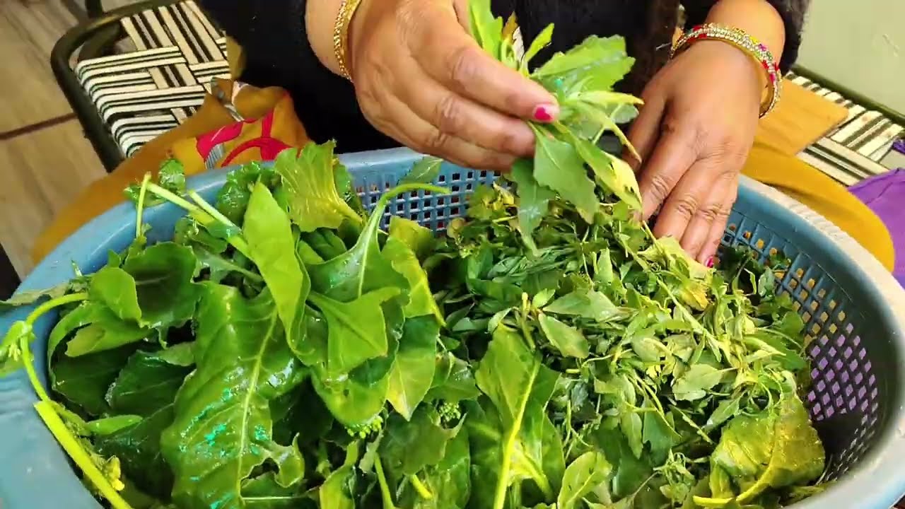 #sarson ke sag  recipe#viralvideo#trinding#like#recipe#newvideo#support 