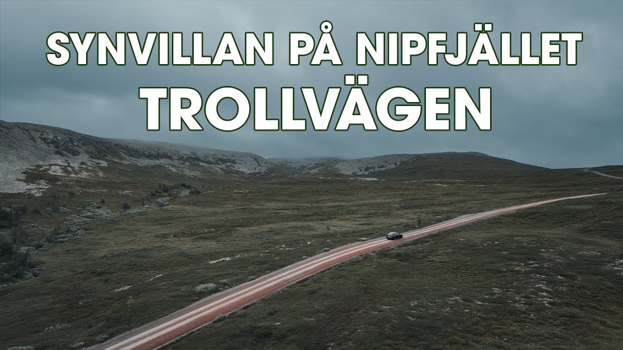 Kör den magiska Trollvägen på Nipfjället i Idre – Synvilla?