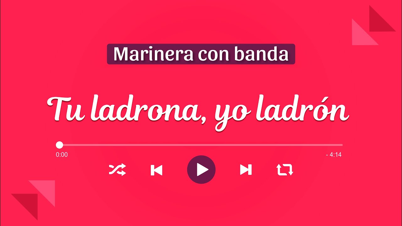 TU LADRONA, YO LADRÓN| Marinera Norteña con Banda 🎺