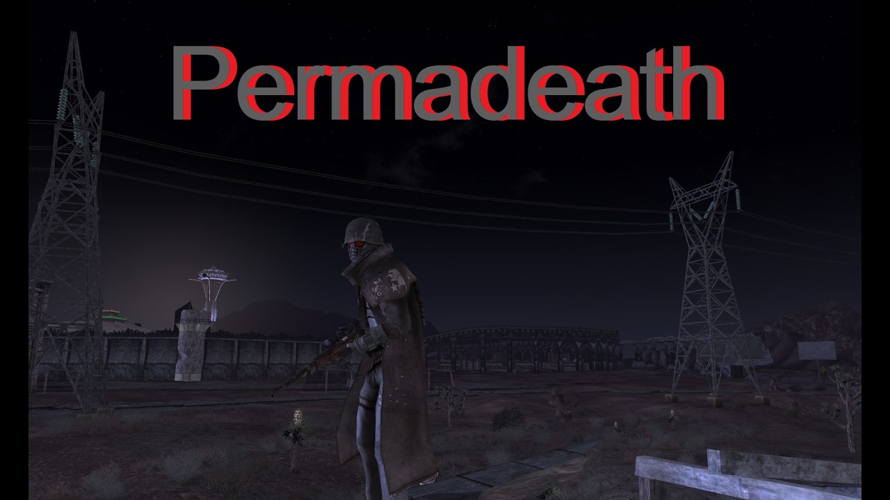 Fallout: New Vegas - Permadeath - No Shop, No Fast Travel, No DRGS, No Enemy Marks, NO VATS