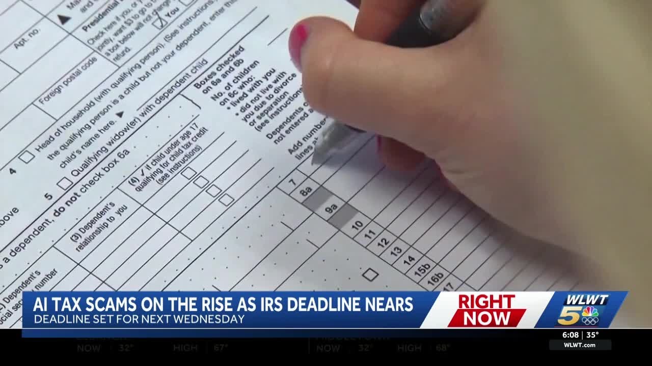 IRS tax filing approaches as scammers use AI to target taxpayers