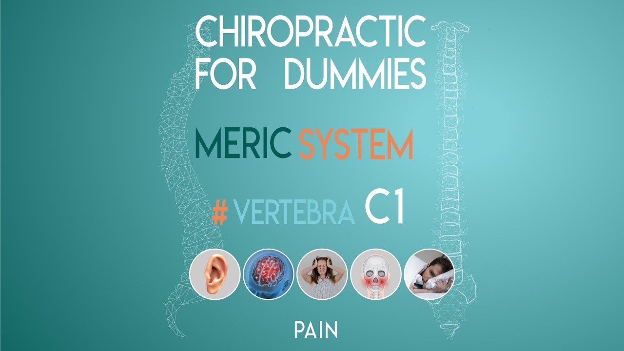 27. CHIROPRACTIC FOR DUMMIES -  MERIC SYSTEM - C1 VERTEBRAE